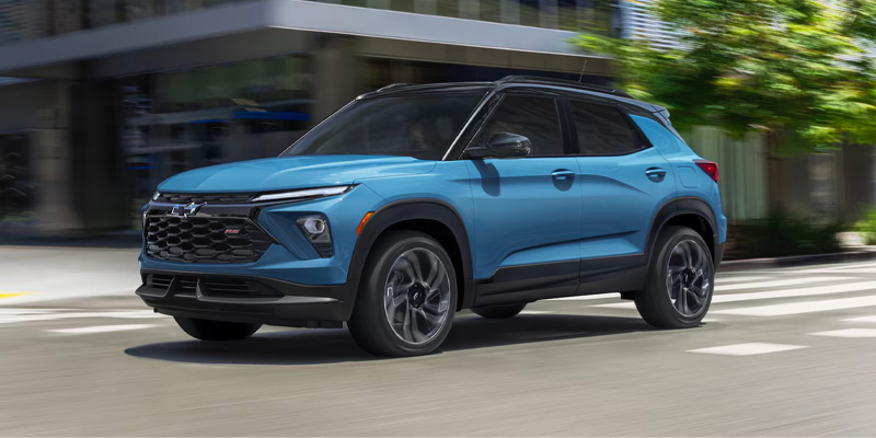 2026 Chevrolet Trailblazer Running on roads