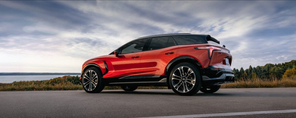 the 2026 Chevrolet Blazer EV