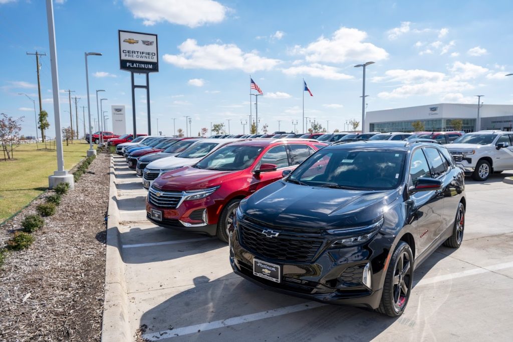 Platinum Chevy CPO vehicles