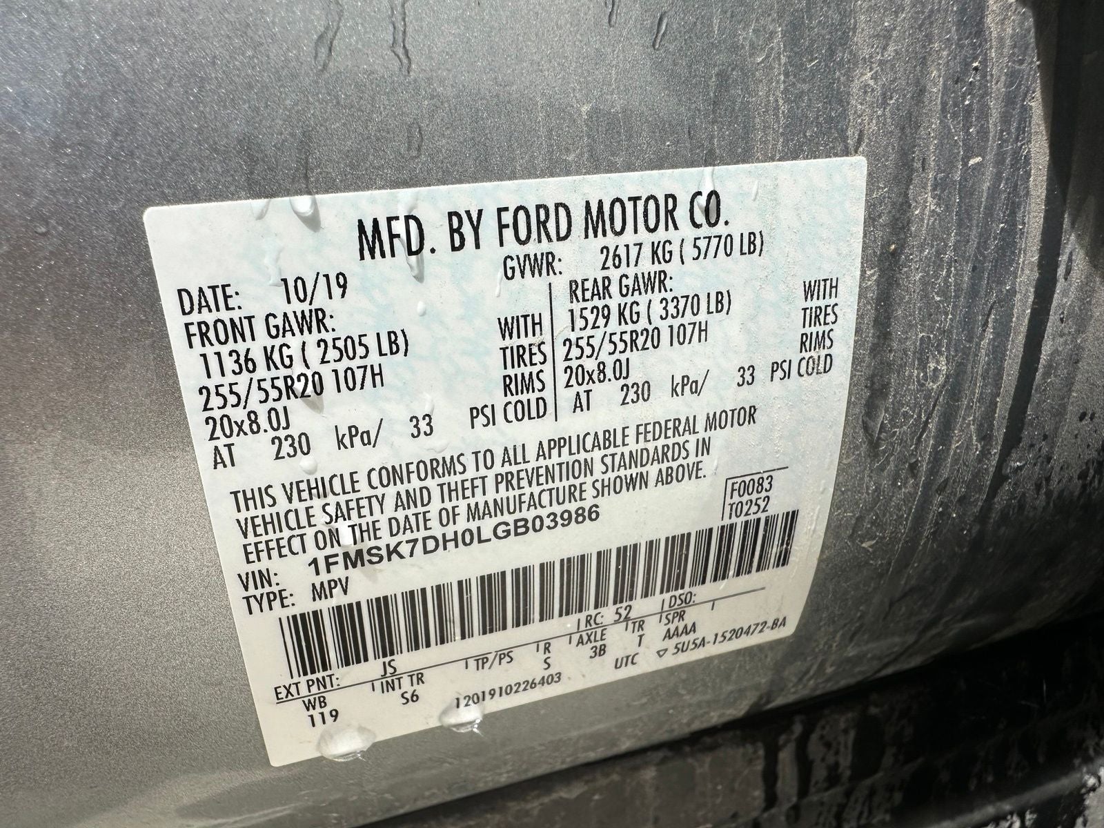 2020 Ford Explorer XLT
