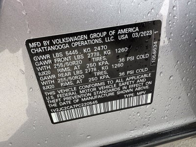 2023 Volkswagen Atlas Cross Sport 2.0T SE w/Technology
