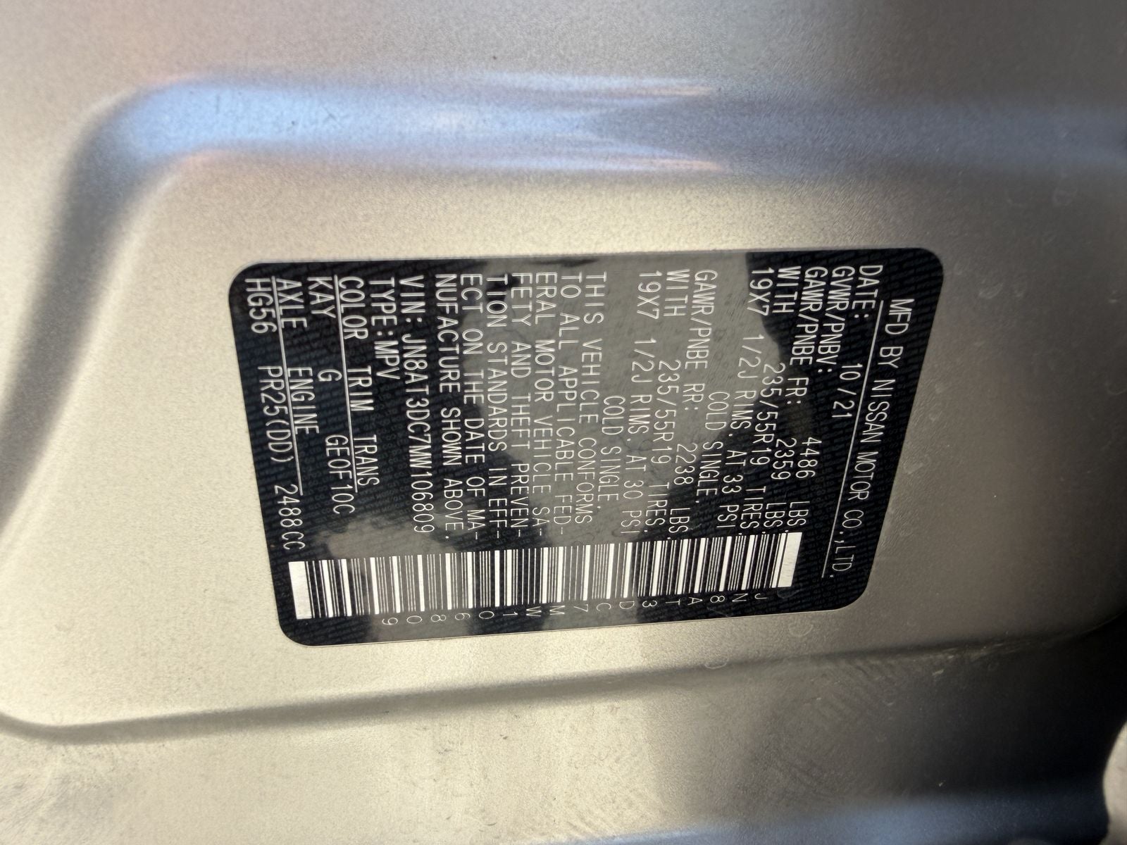 2021 Nissan Rogue Platinum