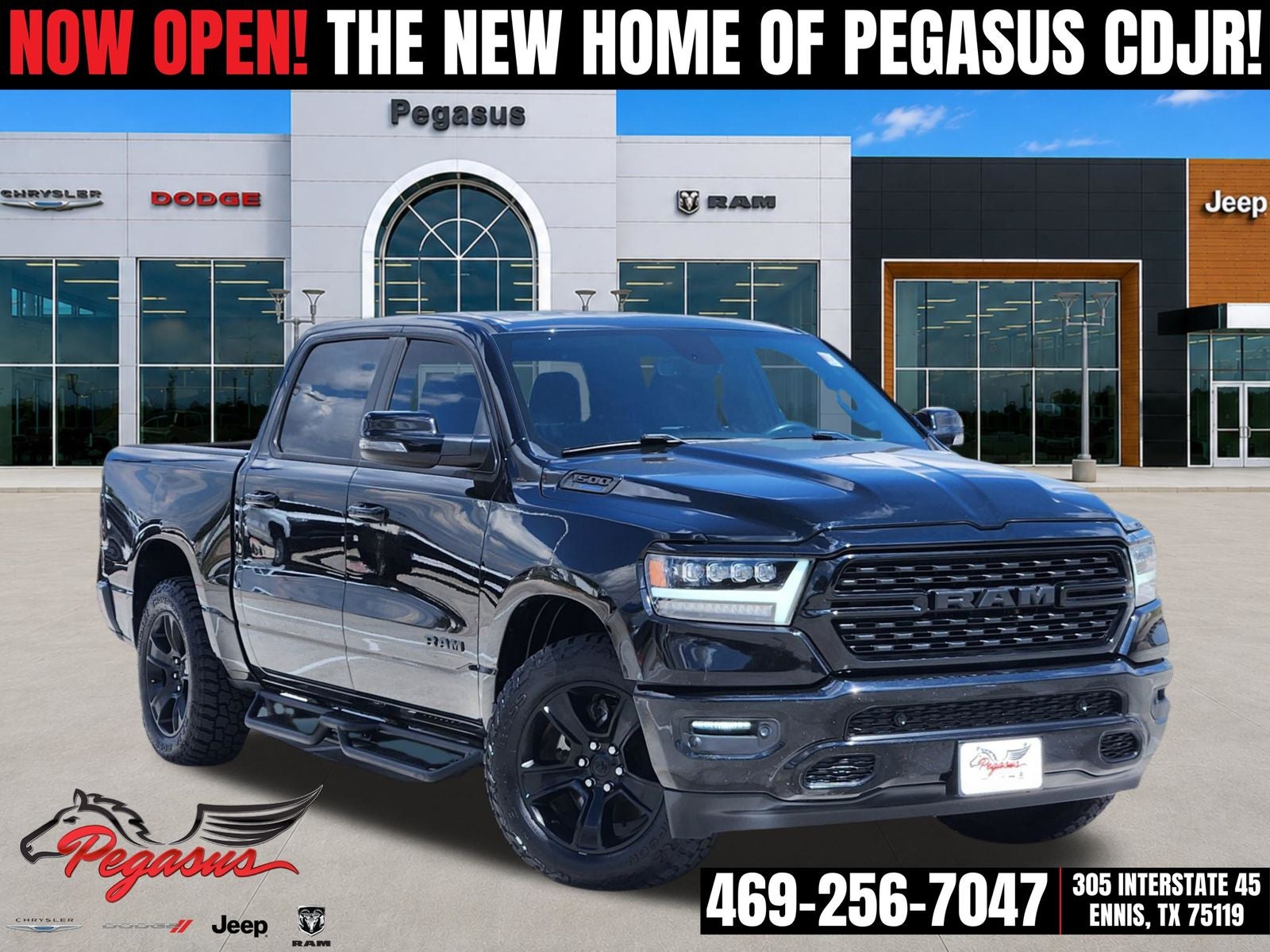 2023 RAM Ram 1500 Lone Star Crew Cab 4x4 5'7' Box