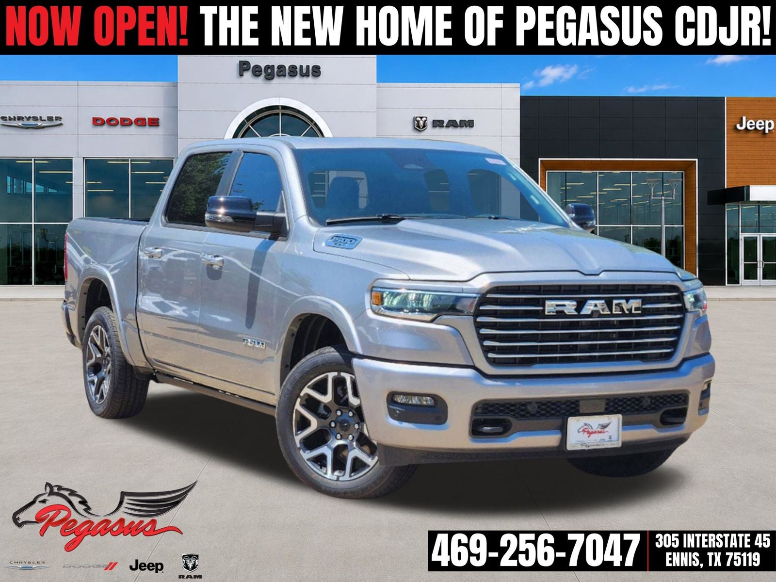 2025 RAM Ram 1500 Laramie Crew Cab 4x4 5'7' Box
