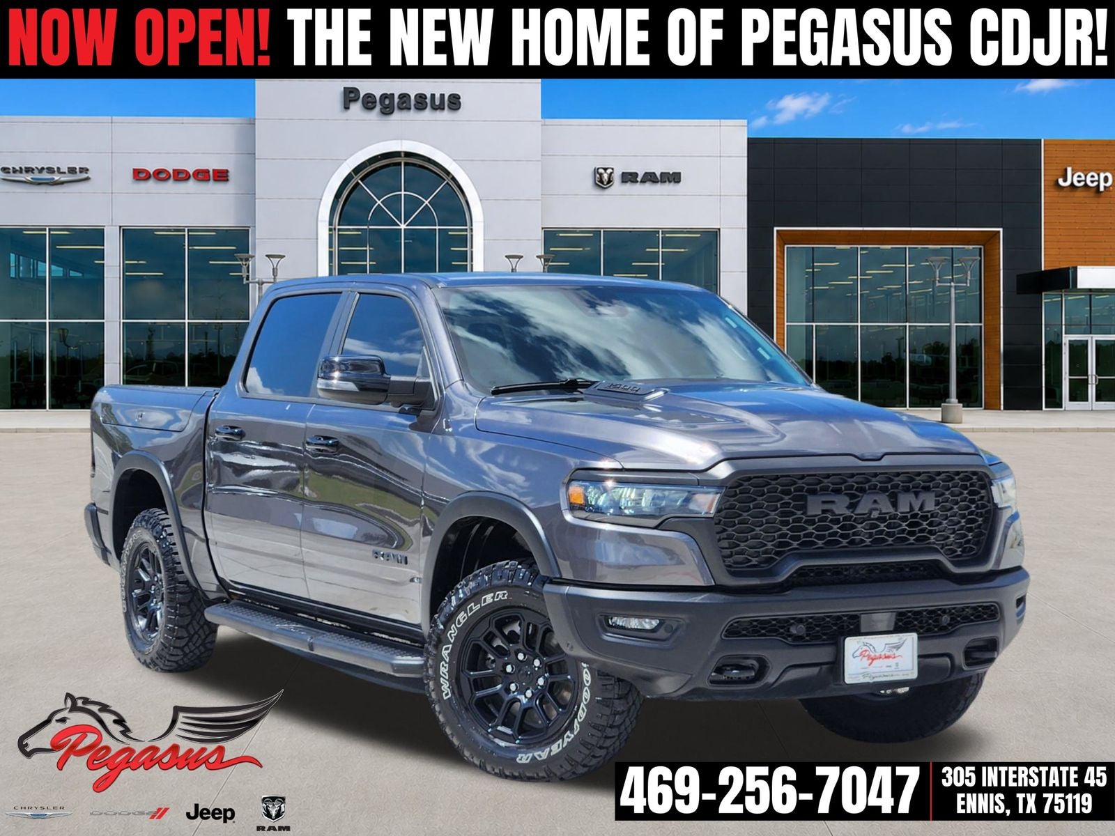 2026 RAM Ram 1500 Rebel Crew Cab 4x4 5'7' Box