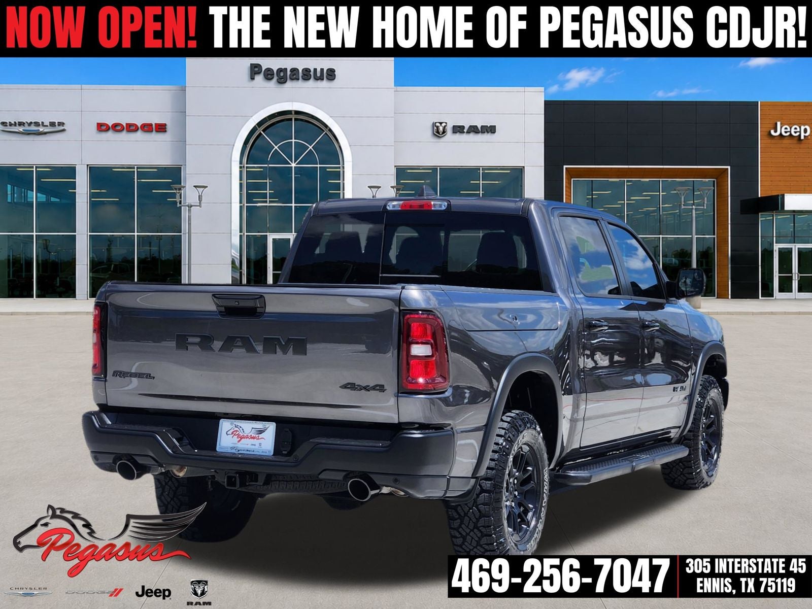 2026 RAM Ram 1500 Rebel Crew Cab 4x4 5'7' Box