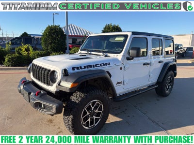 2024 Jeep Wrangler 4-Door Rubicon 4x4