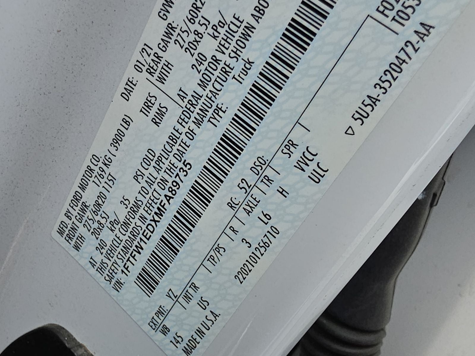 2021 Ford F-150 XLT