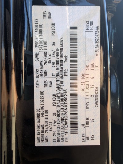 2022 Ford F-150 XLT
