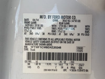 2014 Ford F-150 XL
