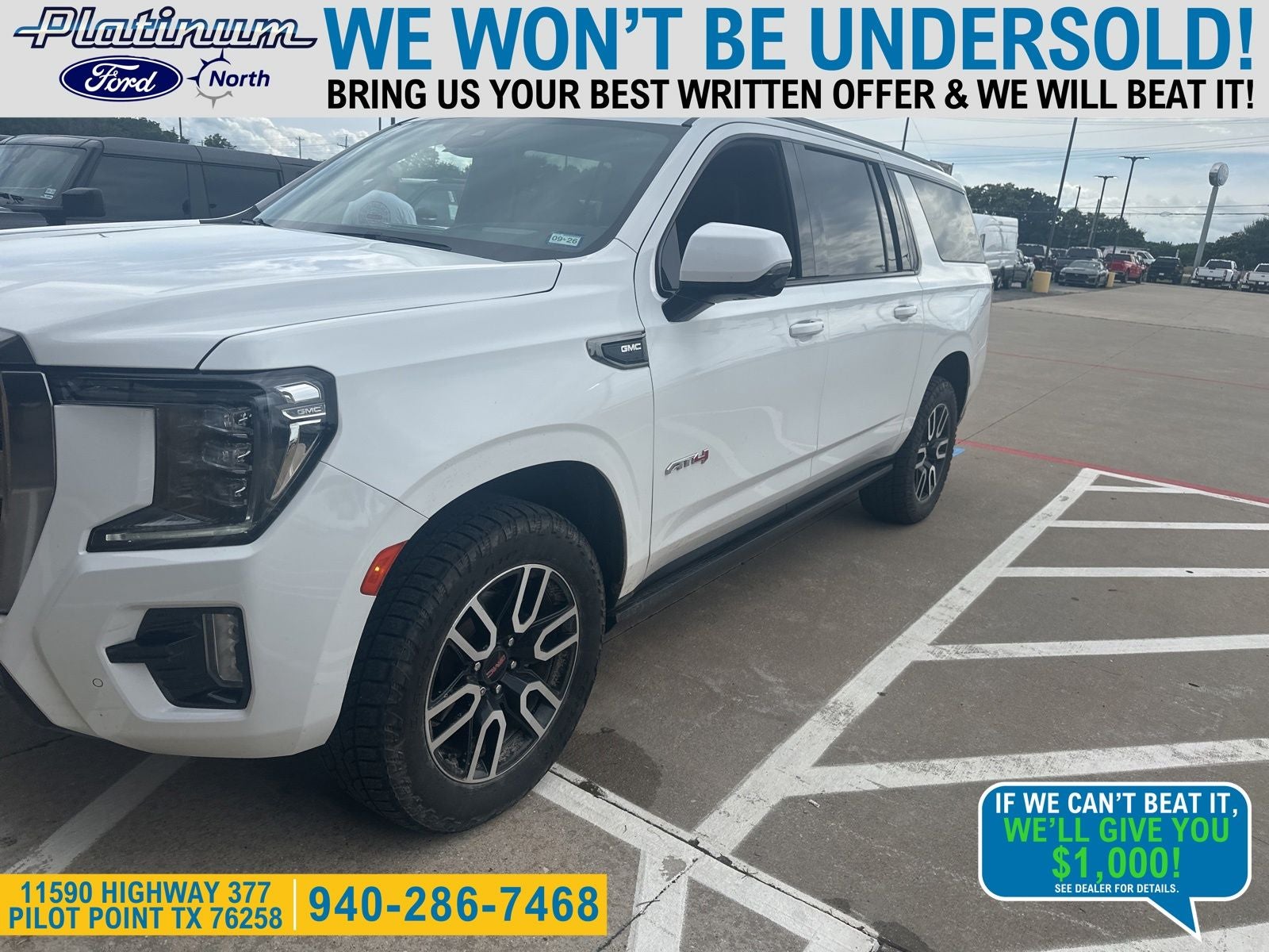 2023 GMC Yukon XL AT4