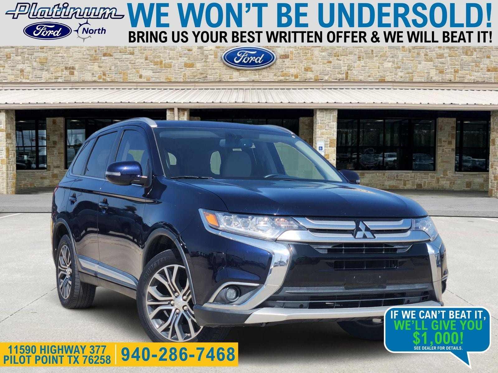 2016 Mitsubishi Outlander GT