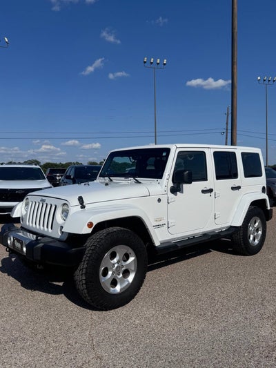 2014 Jeep Wrangler Unlimited Sahara