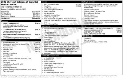 2022 Chevrolet Colorado LT