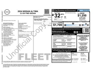 2024 Nissan Altima 2.5 SV