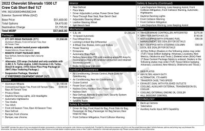 2022 Chevrolet Silverado 1500 LT