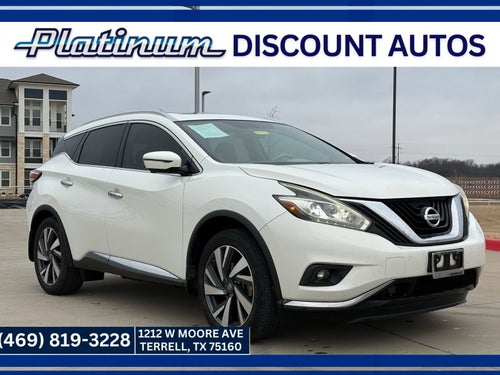 2017 Nissan Murano Platinum