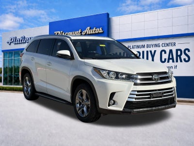 2019 Toyota Highlander Limited Platinum
