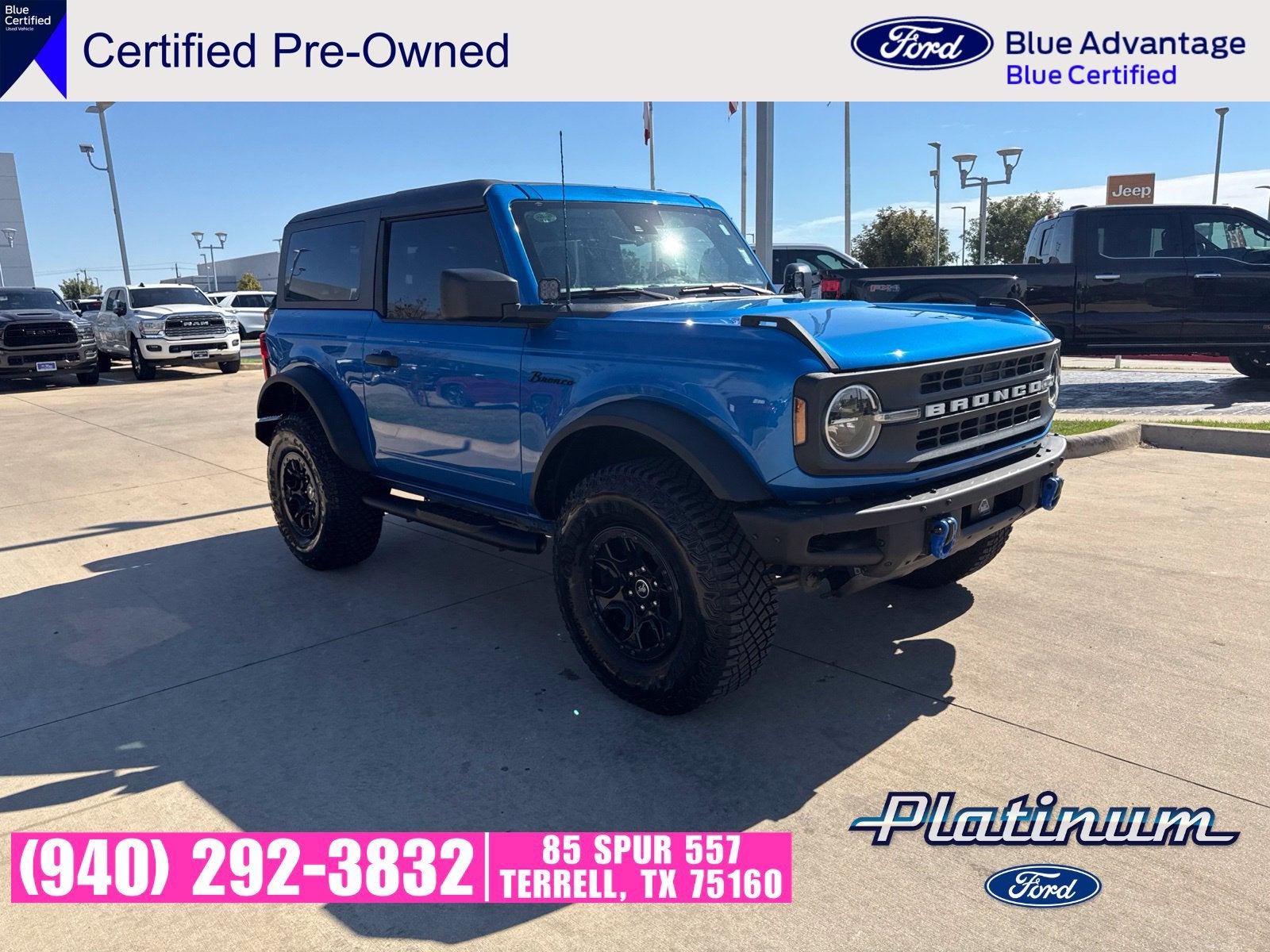 2022 Ford Bronco Black Diamond