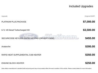 2026 Ford F-450SD Platinum DRW