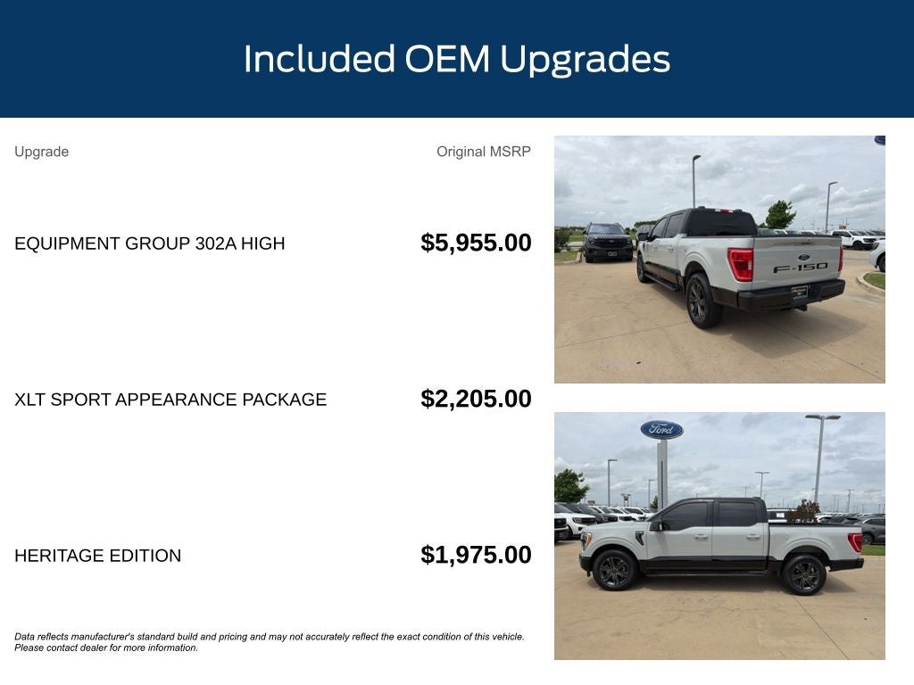 2023 Ford F-150 XLT Heritage Edition