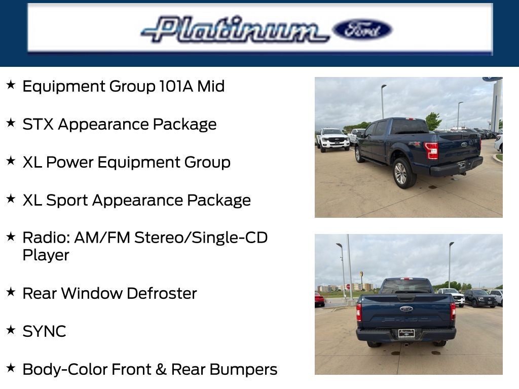 2018 Ford F-150 XL