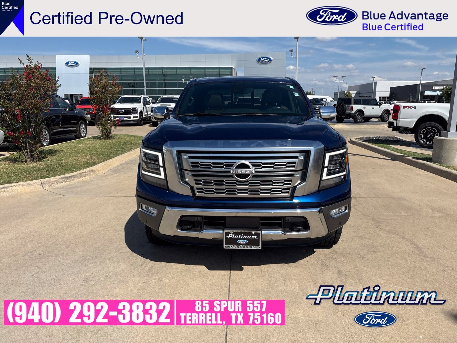 2023 Nissan Titan Platinum Reserve