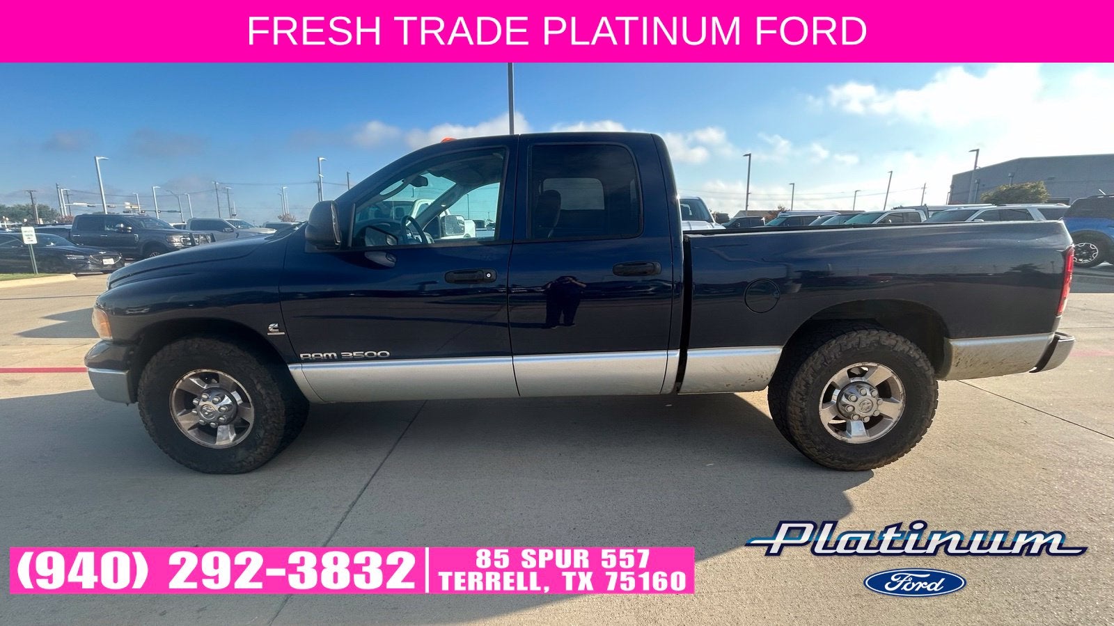 2003 Dodge Ram 3500 SLT