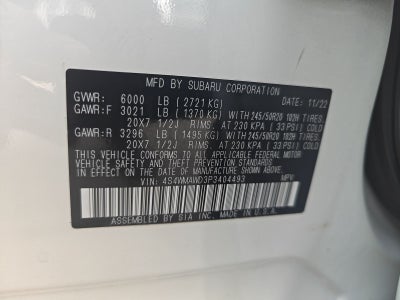 2023 Subaru Ascent Touring