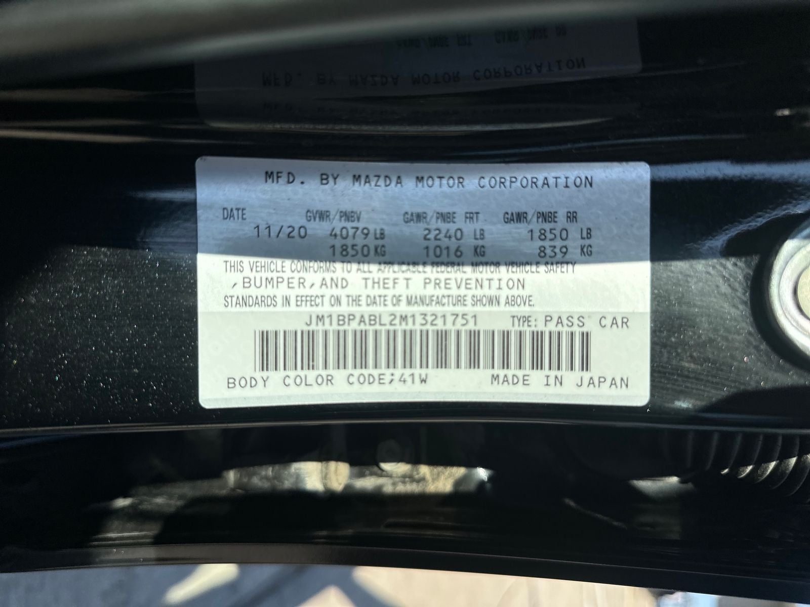 2021 Mazda Mazda3 Select