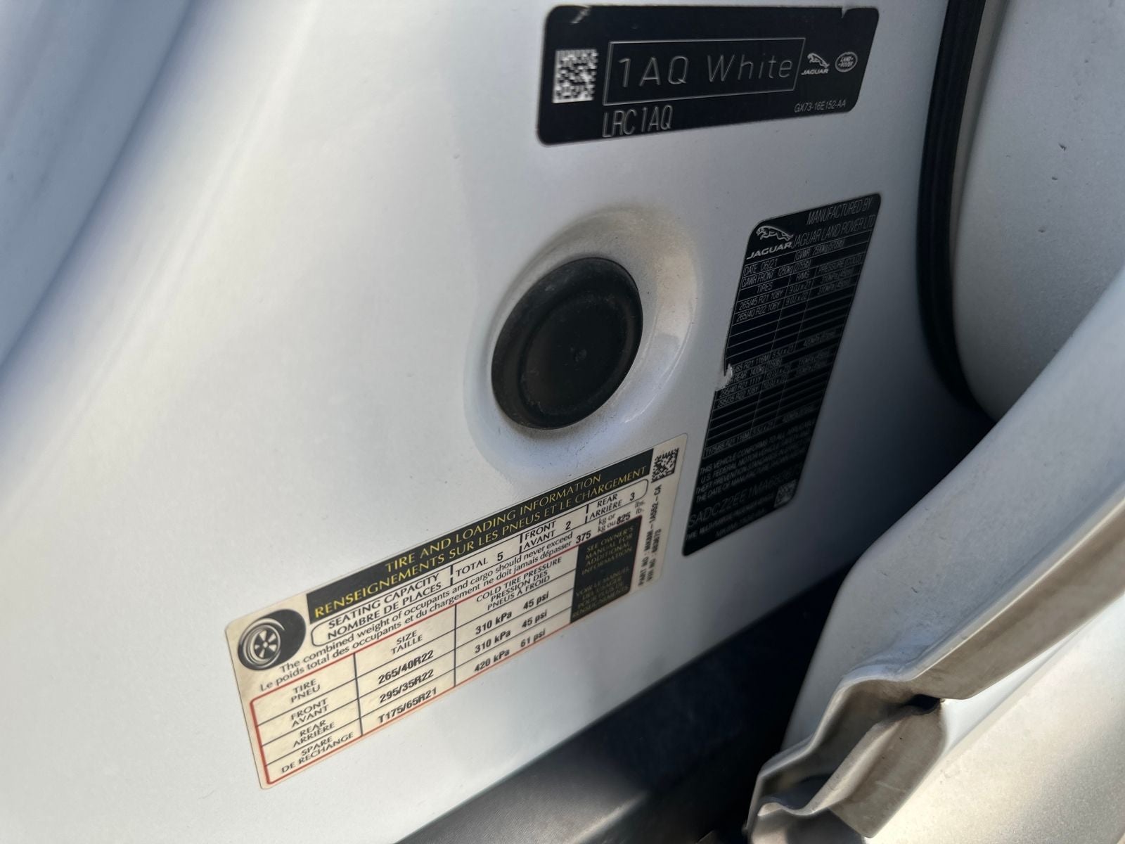 2021 Jaguar F-PACE SVR