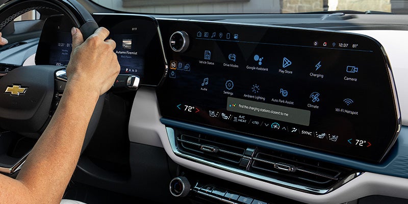 2027 Chevrolet Equinox Vehicle Control Display