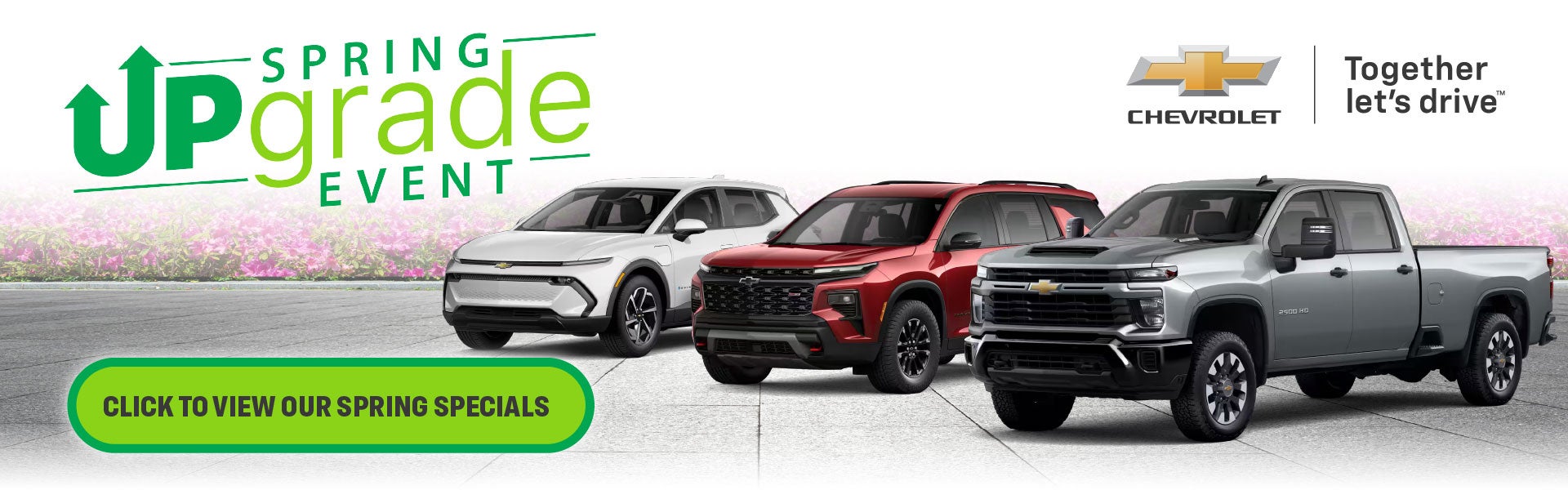 Spring Upgrade Event!